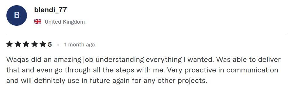 Client testimonial from Michael Chen