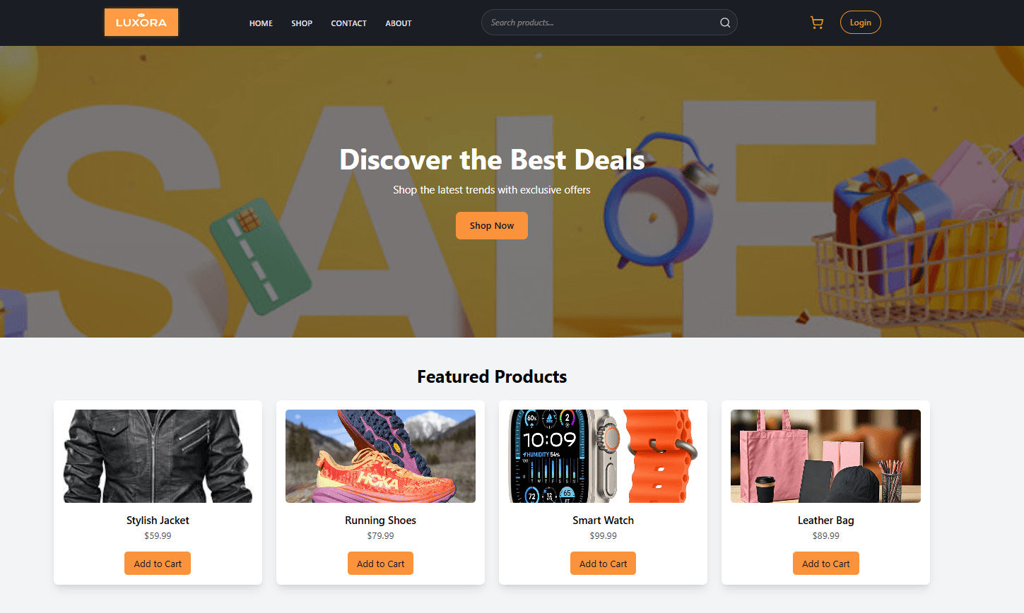 Luxora Ecommerce